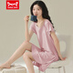 Cat Man (Miiow) Camisón suelto de color sexy modal modal para mujeres en verano estilo delgado más grasa más estilo nuevo para ropa para el hogar [color sólido sin mangas-753-fabric] m (80-100Jin [Jin equivale a 0.5 kg])