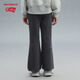 newbalance nb children's clothing 25 years spring new style girls Korean style bell-bottom pants fashionable casual sports long pants 7SF14072 7SF14072-DGR Dark gray 110 cm