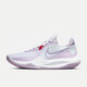 NIKE Men's Basketball Shoes PRECISION VI Low-top Sports Shoes DD9535-100 Purple 42
