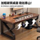 New appearance principle computer desk desk home study writing desk desktop office simple desk gaming long table XZ25 120*60cm thick solid wood core - enhanced version
