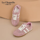 LA CHAPELLE SAPOS DE MUJERES 25 AÑOS Nuevos zapatos para mujeres Mesh Saquetas transpirables zapatos Versátiles Versátiles de entrenamiento Shoes sin pies malolientes zapatos de mujer livianos Pink xxe6628-2 38