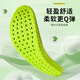 Pie Lijian Mugwort Shoemat Entrenamiento militar Sports Air Cushion Cushion Shock absorbiendo el sudor de los hombres que absorbe y desodorizando el suela blanda de la suela 2 paquetes dobles 39-40 tamaños