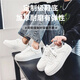 Gao ni xiong sommer atmungsaktiv unsichtbarer Höhe-verstärkt Herrenschuhe 10 cm weiße dicke Schuhe für Männer Sport und lässige, vielseitige weiße Schuhe weiß (unsichtbarer Höhenverbesserung 10 cm) 42