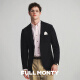 FULL MONTY【新品】西装外套男士藏青色羊毛针织无结构西装春夏商务休闲单西 藏青色20053 48