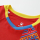 Kelme sudor-absorbente y jersey de fútbol amigable para la piel para hombres rojo rojo s