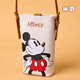 Disney Mobiltelefontasche Frauen Crossbody Neue vielseitige Münzbrieftasche High-End-Nischen-Geburtstagsgeschenk für Kindertag Girls Geschenk