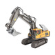 2025 new remote control alloy remote control vehicle excavator engineering vehicle toy charging model children's toy car gift 1047 alloy dump truck (9 channels)