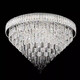 OPP (OPPLE) 2025 Nouveau style 2024 Nouveau style LED LUMIÈRE LUMBRE CRISTAL ÉCLAIRAGE CRISTAL RETRAIMENT CHANDELIER CHAMBRE LAMPE HOME DÉCORATION PLAFIER 1W 9902 Diamètre 80cm