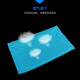 Sweat Wipe Scarpe du poignet Hommes et femmes Masque à vélo d'extérieur Col Turban Band Turban Téroter Cold Feel Drying Scrying Sweat-Absorbing Sweel Blue [Single Set]
