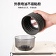 适用百胜图V1气吹二代马克西姆鲶鱼柏翠3899清洁豆仓残粉磨豆机清 百胜图专用接粉环银色