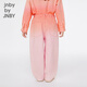jnby by JNBY新款江南布衣童装宽松直筒裤牛仔长裤25春男女童1P1E10550 679/荧光粉 120cm