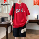 Pierre Cardin Sommer kurzärmelig T-Shirt Boy 12-15-jähriger Teenager 13 hübscher Sportanzug 14 Kindersommeranzug D3527-5 Weiß (kurzärmelig + Shorts) Qualitätsgarantie M (80-95jin [Jin gleich etwa 0,5 kg]))