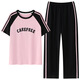 Hanrui Sommer-Frauen-Baumwoll-Kurzärmer-Pyjama zweiteilig 683 170 m