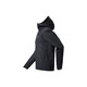 始祖鸟（ARC'TERYX）SAWYER Wool Hoody 羊毛防风连帽软壳夹克外套 黑色/Black Heather M