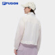FILA FUSION赵露思同款斐乐潮牌梭织外套女2025夏休闲宽松防晒凉感上衣