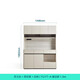 Lin's home sideboard wall-mounted integrated storage cabinet living room tea cabinet small apartment household Muguang series YU1T sideboard 1.5m