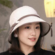 Woodpecker (TUCANO) light and quick-drying sun protection hat for women, spring and autumn 2025 new style fisherman hat, cool hat, face covering, travel sun hat, khaki, light and thin, comes with windproof rope, one size fits all (55-60cm)