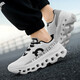 [Big Brand Flat Replacement] Professional Functional Running Shoes Men's Shoes Marathon Running Shoes Shoes Shoes Shoes Shoes Shoes Breathable Jogging Shoes Fitness Shoes 9912 Dark Gray Black 42