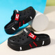 Guanmao Pei summer breathable children's sandals for boys and girls dual-purpose beach hole shoes beige 28