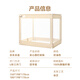 
Jingdong Jingxin Fence Mosquito Net Class A infant and children anti-fall fence mosquito net rack for household use three-door 1.8x2m bed