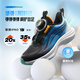 Anta-Kinder-Turnschuhe Jungenschuhe 2025 Sommer NEW-Produktnetzwerk Atmungsaktives und gepolsterter Wasserstoff mit 2,0 Laufschuhen Schwarz/Delphin Blau/Anta White-1 30
