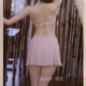 
Ji Yu (JIUUY) uniform couples are stimulating large size pajamas sexy pure sleepy dress clothes hot passion temptation K black 9738-lace secretary suit One size 80125Jin [Jin equals 0.5 kg] can be worn