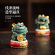 
Jinshan Hall’s wealth-hunting Pixiu Chinese studies ornaments Study room moving to a new home birthday gift for Teacher’s Day Customized souvenir gift for teachers. Hunting treasure + Gong and drum base + Heart Sutra incense [only this green gift box] No Specifications