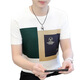 
Bolomido luxury international high-end brand new knitted ice silk short-sleeved men's summer new fashion brand slim high-end round neck 1518 khaki M