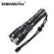 Longriver Ultra-Bright Long-Range Taschenlampe Outdoor wasserdichte multifunktionale weiße gelbe Licht Dual-Switch-Ladung Tragbares Nachtfischer