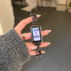 El cable óptico neutro es adecuado para la pulsera 1098 pulsera de correa 89 Ins Xiaohongshu Caja de gato de alta gama Cadena de mariposa de piedra [Circunción de muñeca 120-165 mm] Aplicable para la brazalete Huawei 9/8/8/NFC Strap