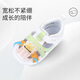 
Dr. Jiang's summer versatile cartoon front-step shoes for boys, baby toddlers, cute children's bag-toe sandals, rice/black size 21, foot length is about 12.3-12.9