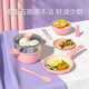千封迷你厨房真煮全套做饭女孩小厨具套装儿童宝宝益智过家家玩具 d款 【麦饭石】勤奋练厨含蒸格38件套-暮色粉
