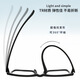 BestFen 6627ZM Centre Center Center Myopia Glasses рамки мужская квадратная черная рама Ультрасорный металл без стекла.