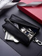 Goldlion Key Sac Men de taille en cuir de la glissière de la glissière en cuir masculin de la taille de la taille de la taille de la taille de la taille de la taille de vache de vache de vachette de vache