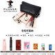 PLOVER软牛皮手拿包女2025新款真皮单肩小斜挎包时尚百搭手抓贝壳包小包 黑色小号【头层牛皮】