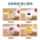 Baijie disposable pudding cup yogurt bowl mousse cake box fruit ice cream box 150ml 20 pieces + scoop + sticker