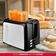 Holstein Housewares 2-Slice Toaster with 7 Browning Control Settings, Black - Perfect for toasting bread, bagels and waffles