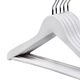 
Sixi Wooden Clothes Hanger 10 Solid Wooden Clothes Hanging Clothes Store Clothes Hanging Multifunctional Anti-Slip Clothes Hanging Clothes Hanging 6625H Men's 10