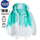 Nasa Marvel Sun Protection Kleidung Herrendünne Jacke Jacke Sommer Sonnenschutz Kleidung atmungsaktiv schnell trocknend Eissense-Hautmantel Grau L.