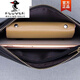 Pollover Damen Clutch Neues 2025 echtes Leder Modetrendy Handtasche Frauen kleine Tasche Mini personalisierte weiche Lederhandtasche mittelschwarz