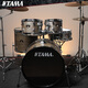 Tama Drum Set: Emperor Star IP52H6 New Jazz Drum Home Children's Adult Professional IP52H6WBN-BOB + BCS Four Cymbals + Three Cymbals Stand
