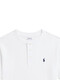 Polo Ralph Lauren Boys' Classic Jersey Cotton Short-Sleeved Henley RL43135 100-White S (7)