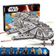 Building blocks Starship Empire Star Destroyer model Star Wars building blocks assembly toy high Millennium Falcon-1381 particles
