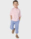 GYMBORee Gymboree and Toddler Long Sleeve Button-Down Shirt, Simple Pink, 8, Simple Pink, 8 Simple Pink 8