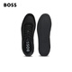 Hugo Boss BOSS New Year's gift Men's mixed material lace-up sneakers TTNM SL lightweight version 005-black 42