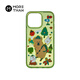 Mozan Color Series iPhone 15 Pro Max Colorful Magnetic Phone Case Camping Green Apple Phone Case