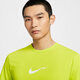 耐克（NIKE）官方HYVERSE DRI-FIT男子防晒速干短袖上衣夏季T恤HV4882 389明黄/山峰白/银 L
