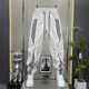 Pantalones de Harén casuales de rayas delgadas de verano de Fertisson Meng para hombres para niños para niños sueltos y modernos corbatas versátiles para hombres 683 Black + Off-White (2 tiras) 33 (recomendado 145-160Jin [Jin equivale a 0.5 kg])
