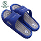 Zapatillas para hombres de pájaros carpinteros en verano, baño de baño suave de baño, baño, baño plano de baño, sandalias de pareja para mujeres 9859 [Naranja negra] 36-37 (adecuado para 35-36 desgaste)