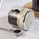 Mongdio sealed jar coffee jar glass storage jar storage box coffee bean storage jar bean storage jar 500ml